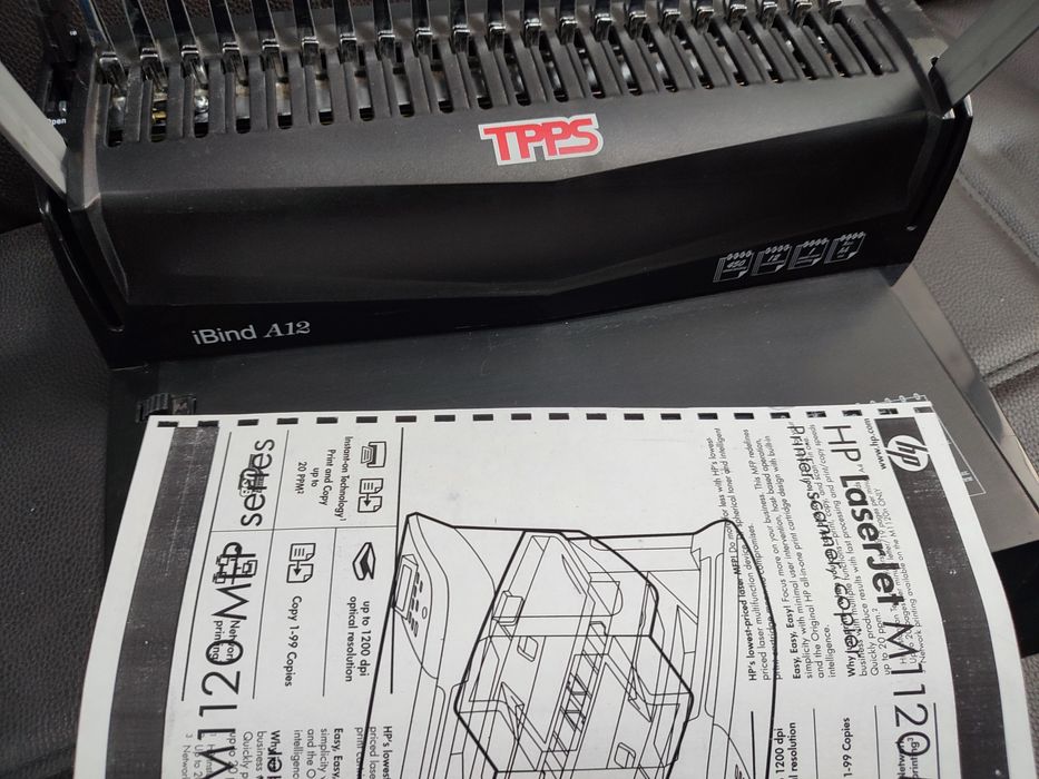 Биндер, переплетчик для пластиковых пружин!