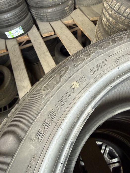 Anvelope vară DUNLOP 225/50 R18 – SP Sport DOT 2024, stare foarte bună, profil bun