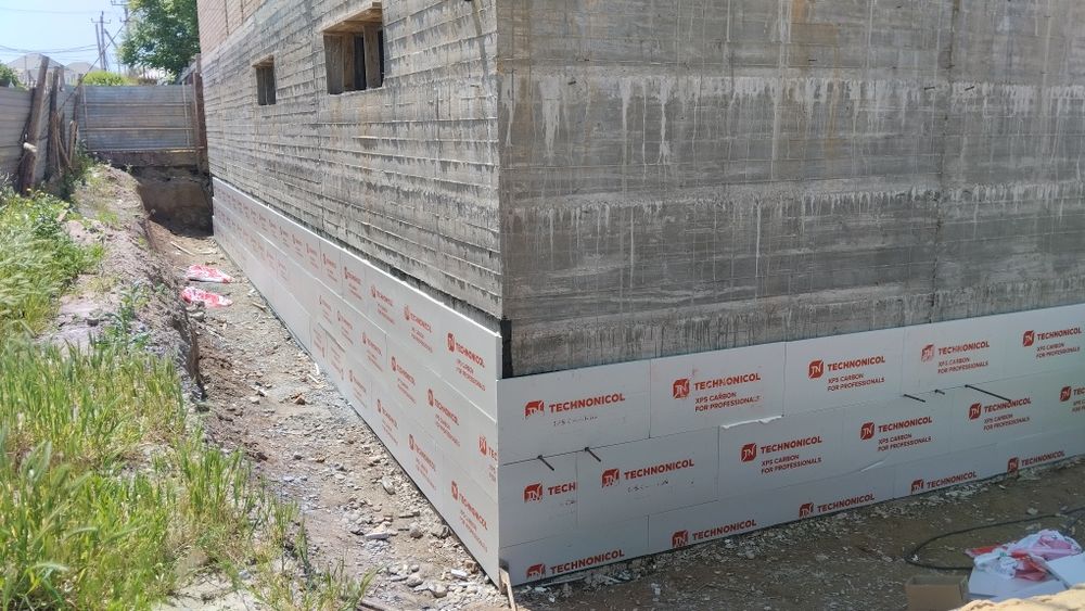 Гидроизоляция фундамента