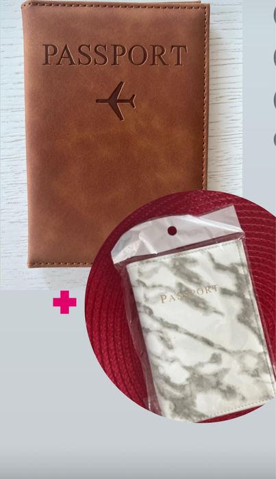 2 x Huse pasaport dama si barbati