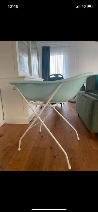 Cadita/vanita bebe cu suport