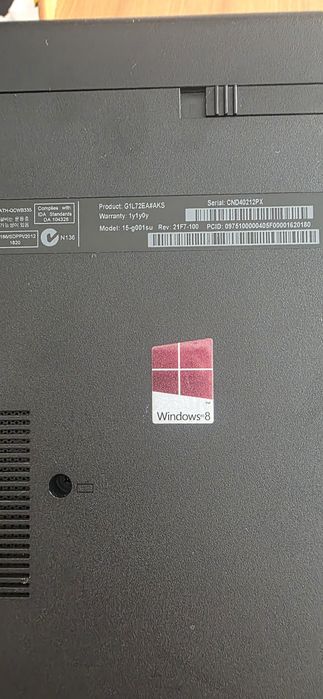 Лаптоп HP+ чанта