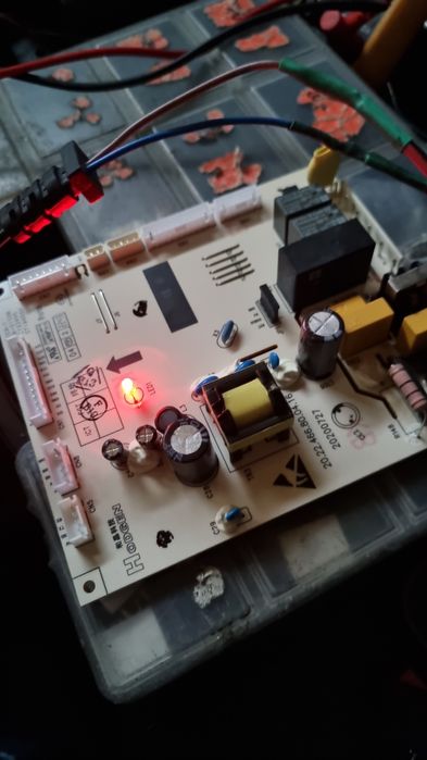 Calculator/placă bază frigider Beko, Arctic