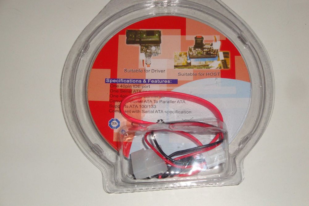 Adaptor hard disk sau DVD sata la ata 133 sau de la ata / IDE la s-ata