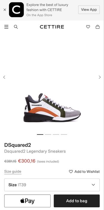 Vand Adidasi Dsquared2 nr 42