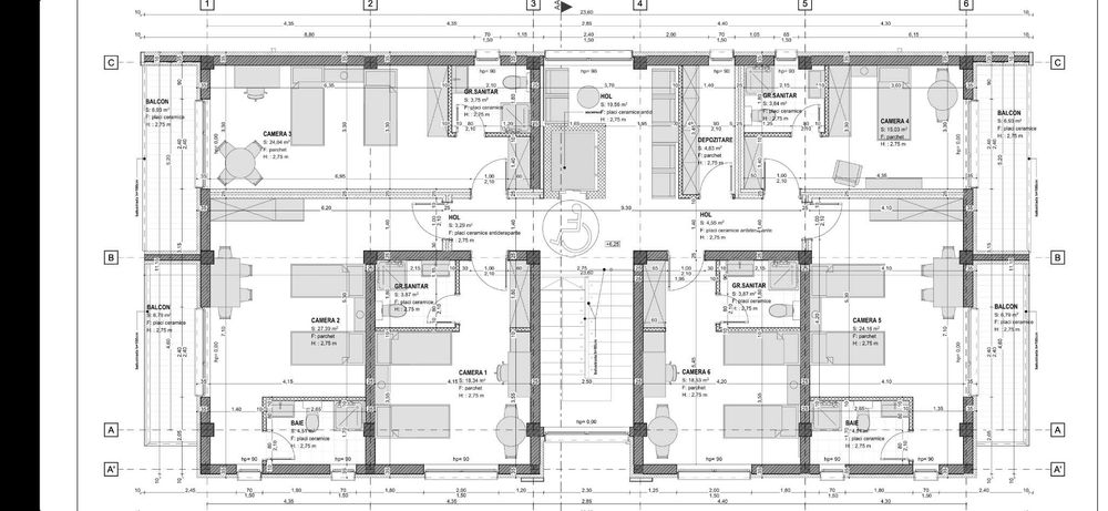 Teren cu autorizatie si proiect aprobat