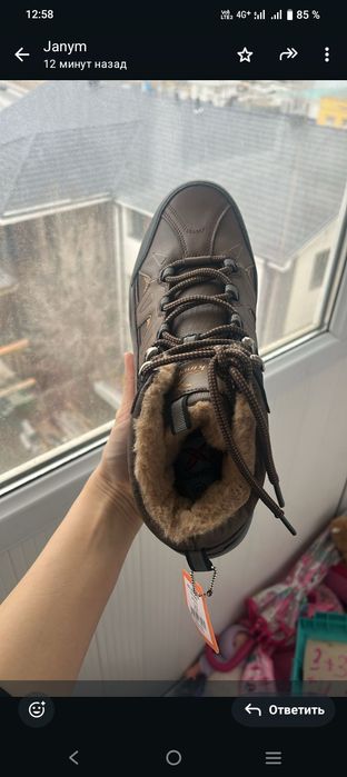 Зимний ботинка новый