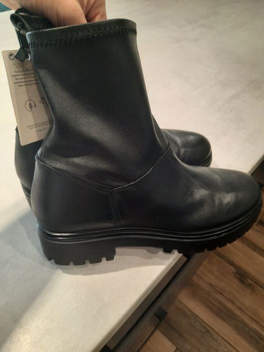 Дамски боти Манго, черен цвят, 39 номер