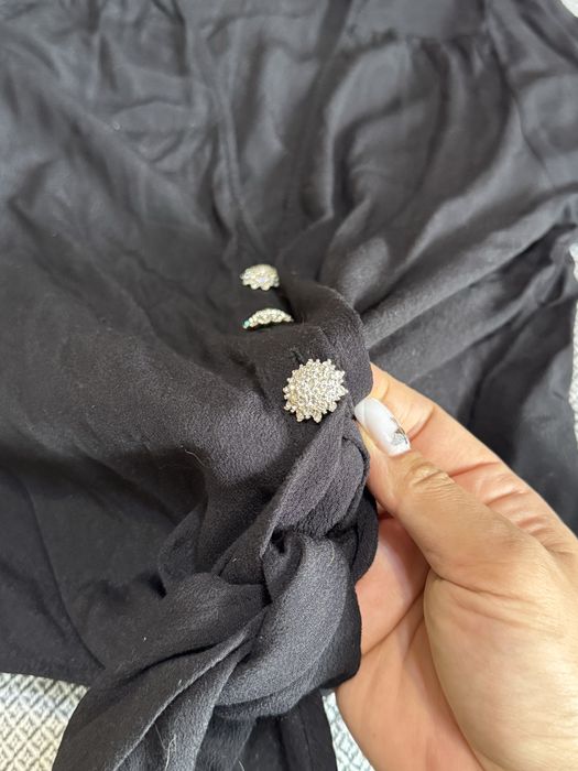 Блузка черная H&M