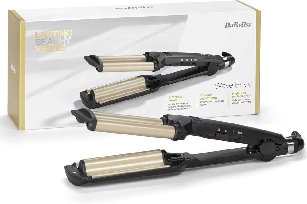Преса за Коса BaByliss Curlers Easy Waves C260E, НОВО
