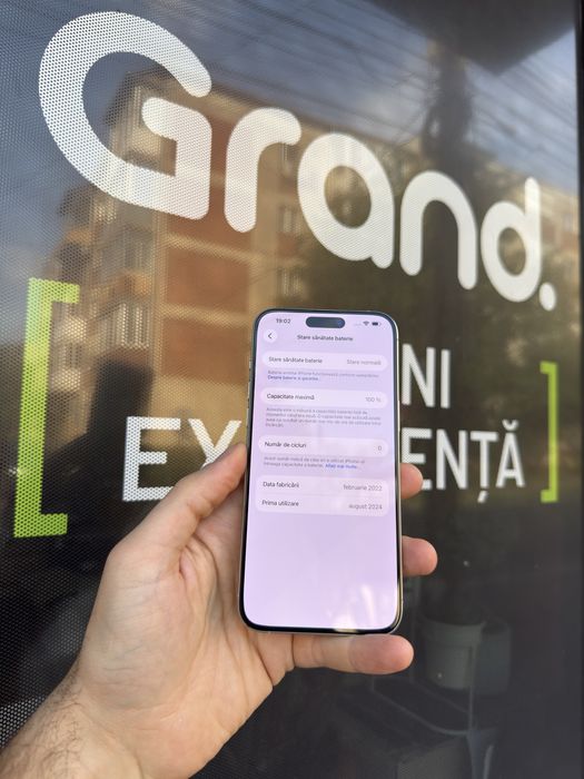 iPhone 15 Pro Max Baterie 100% * GRAND * Garantie 1 AN