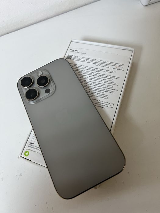 Iphone 16 pro 256gb natural titanium