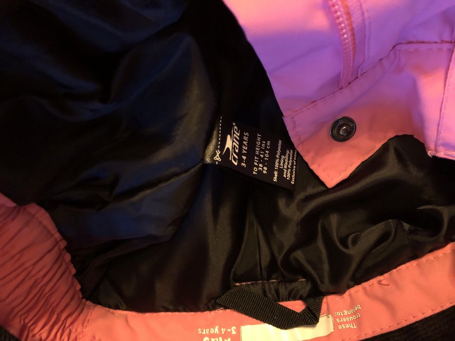 Pantaloni ski impermeabili 3-4 ani Crane