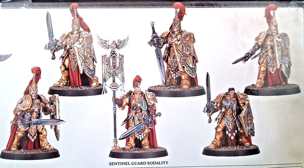 Warhammer Custodes Sodality Guard + Captains