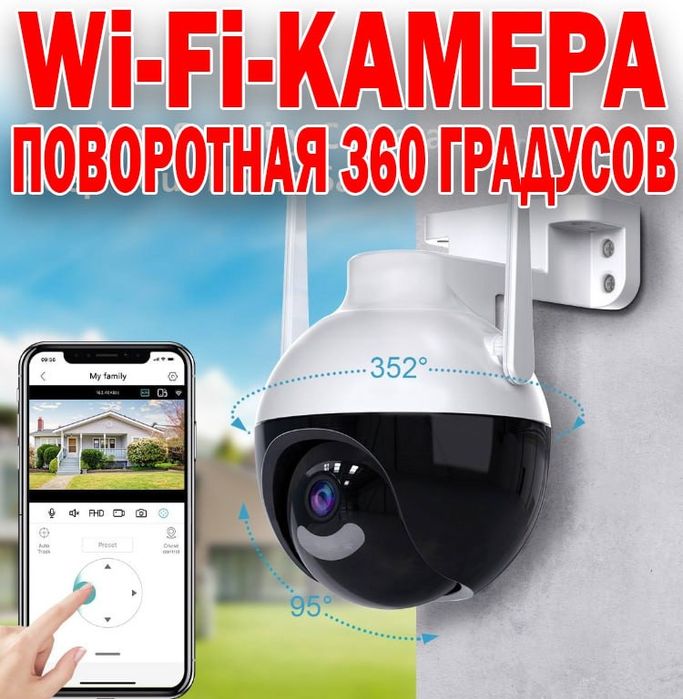 Супер цена! IP камера беспроводная 360 градусов 3MP