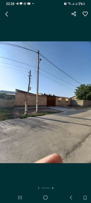 Сергели область  КИрАРИК 6 соток 4 комнаты