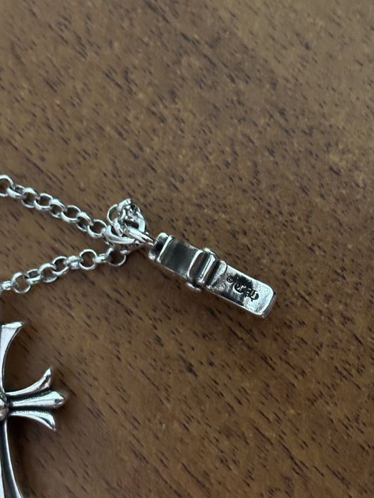 Chrome hearts cross and dagger pendant