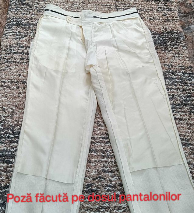 Pantaloni de vară din in