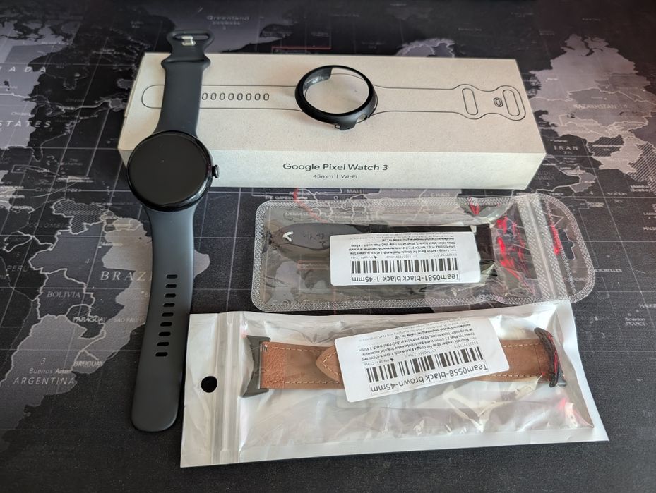 Google Pixel Watch 3, 45mm, Obsidian, Bonus*