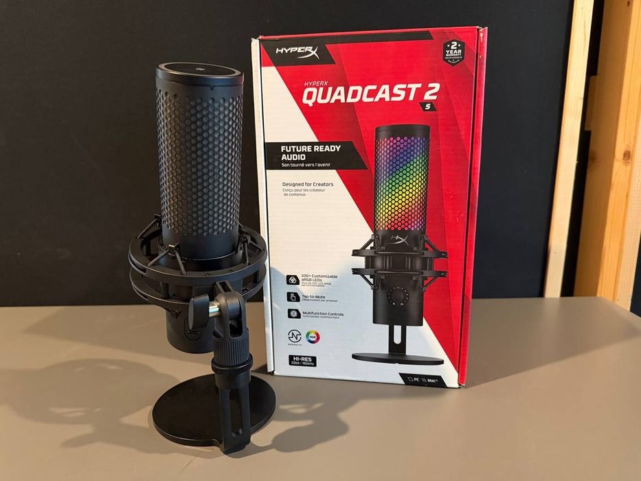 Microfon Gaming HyperX Quadcast 2 S