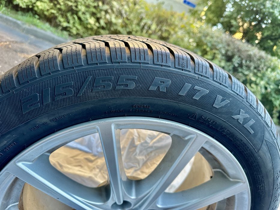 Jante Borbet originale cu cauciucuri de iarna