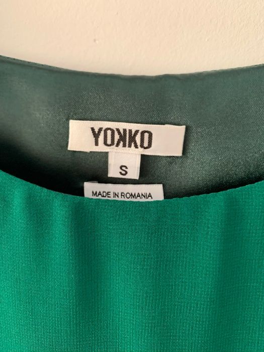 Rochie vaporoasa eleganta de varda VERDE smarald