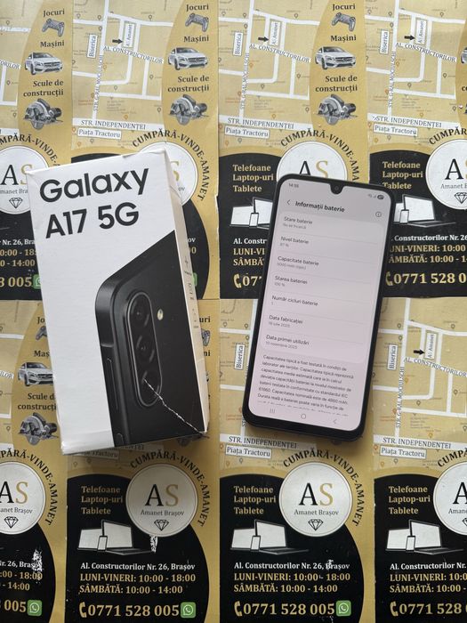 Samsung Galaxy A17 5G 128Gb 4Gb Ram Nou