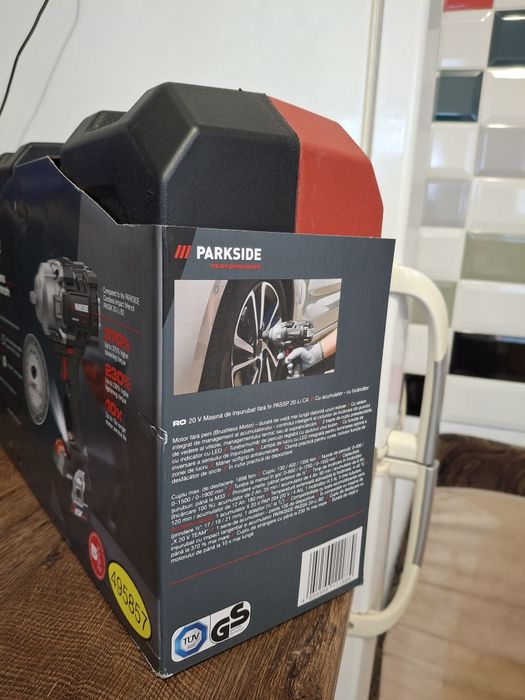 Pistol de impact Parkside 20 V