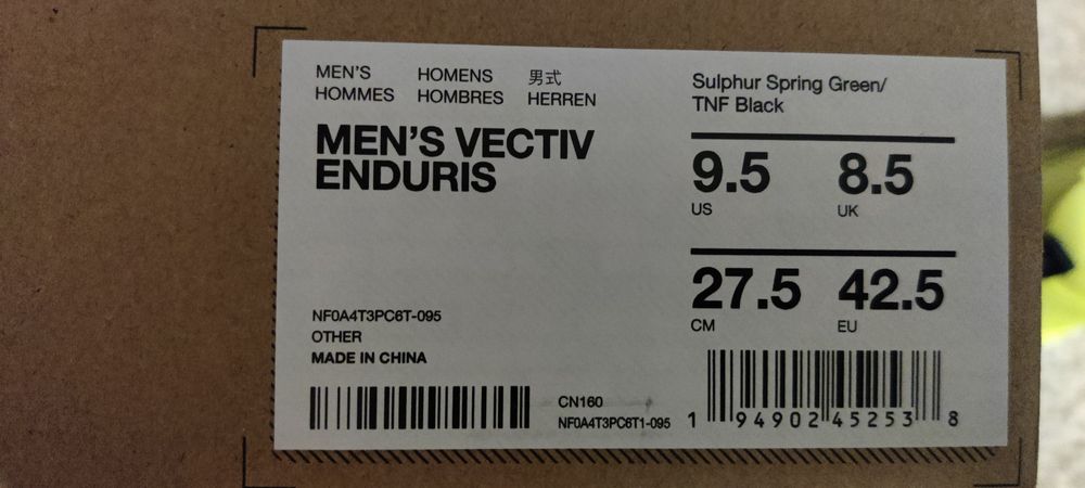 The north face vectiv enduris