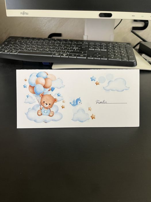 Plic Dar (Bani) Botez 1 leu bucata am si Nunta Sau Cununie