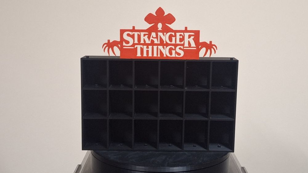 Полка для игрушек ОСД "Очень странные дела" (Stranger things)