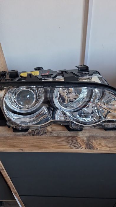 Faruri Angel eyes crom BMW e46 coupe non facelift NOI