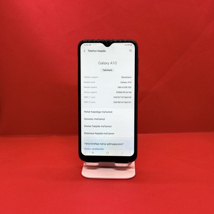 Samsung Galaxy A10 sotiladi