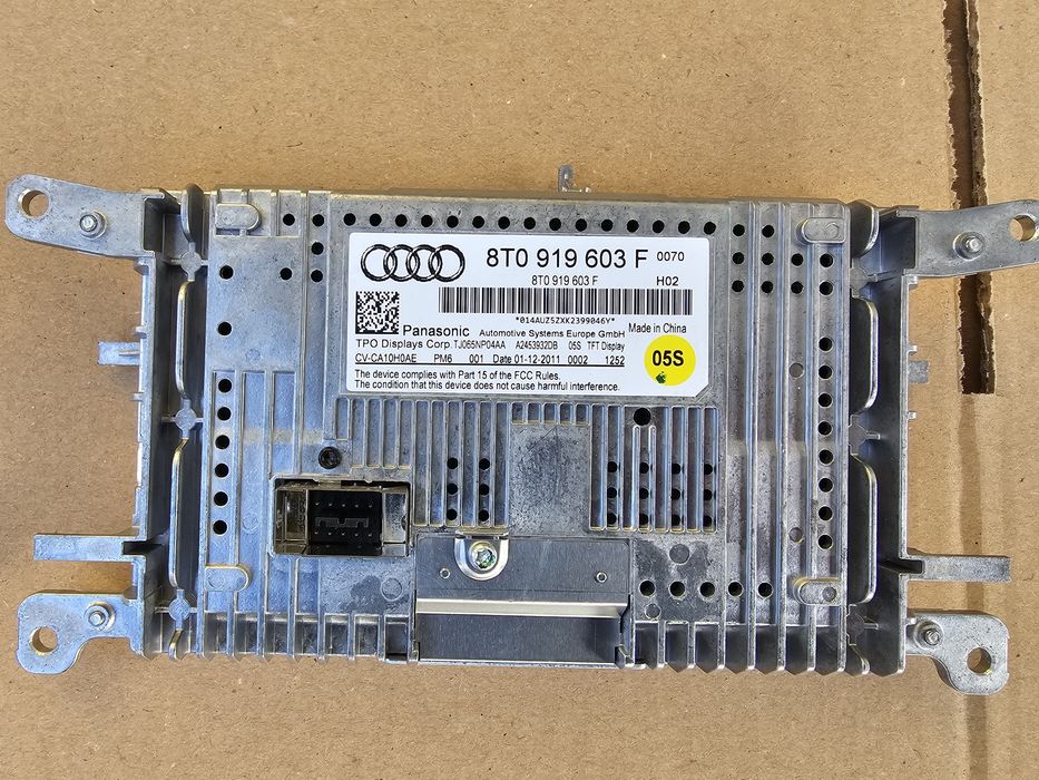 Navigatie  , unitate media , display bord Audi A4,  A5, facelift