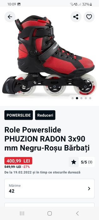 Role nr. 42 rosii Dechatlon