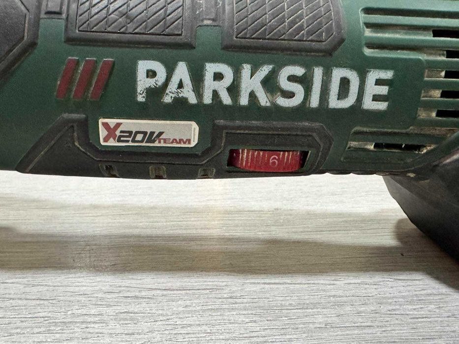 Акумулаторен ъглошлайф Parkside PWSA 20-Li F4