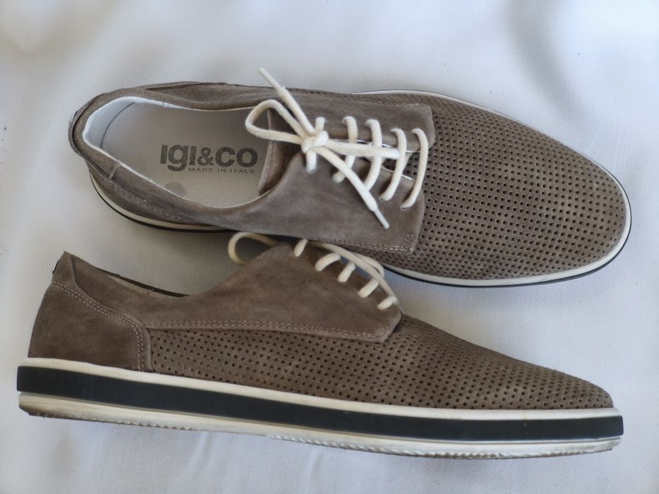 Igi&Co, мъжки обувки естествена кожа, номер 43