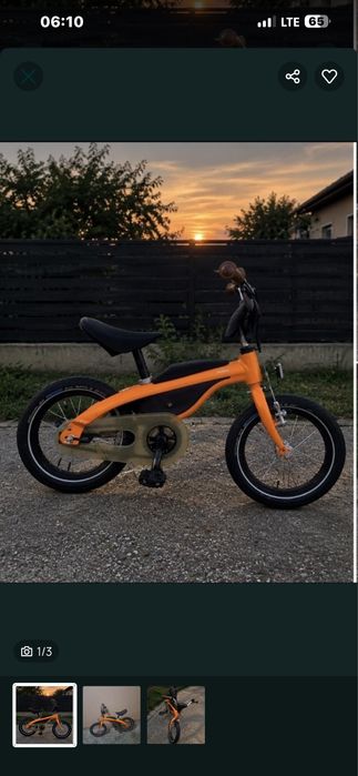 Vand bicicleta fetite BMW