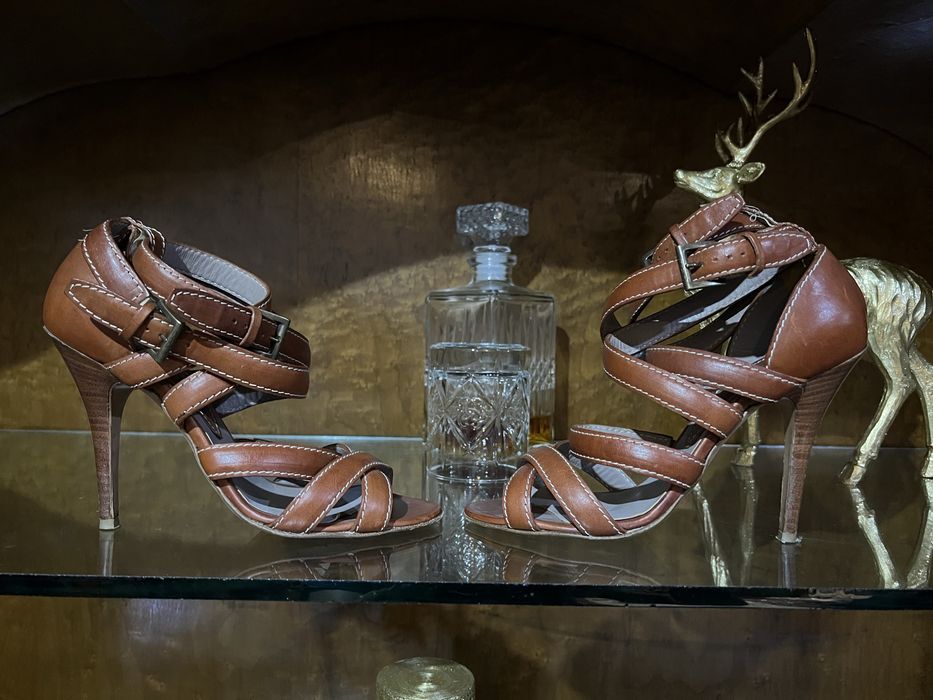 Etro сандали от кожа