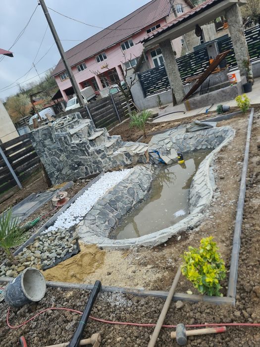 Amenajez spații verzi ,cascade!