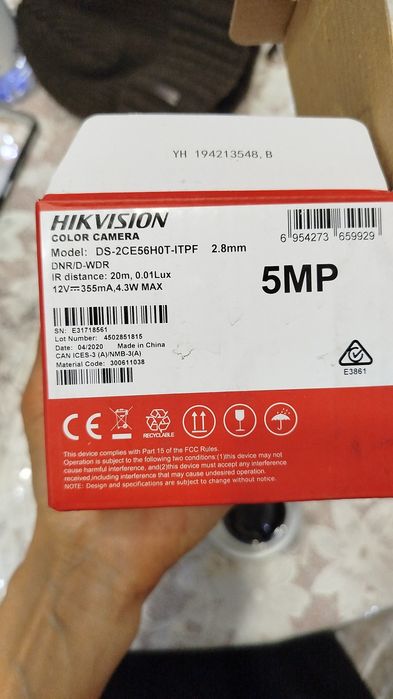 Камера новая 7 тысяч