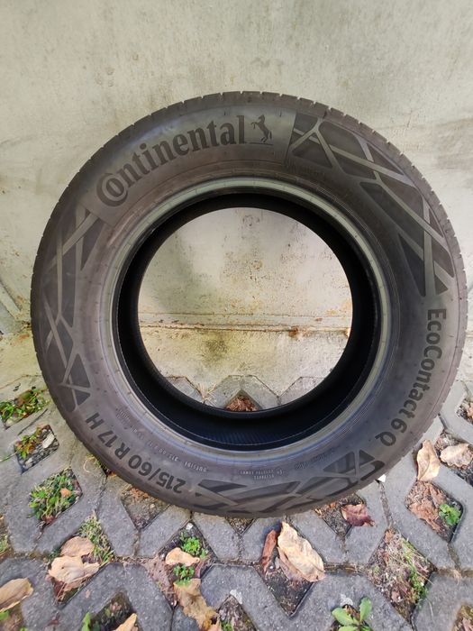 Vând set cauciucuri Continental Eco contact 6Q   215/60/16 vara