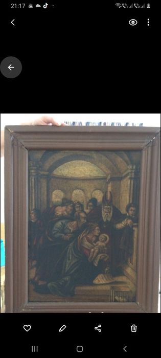 Pictură/Tabloul foarte vechi 3000leifix