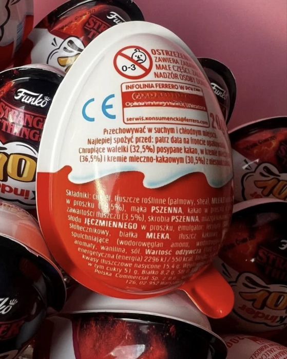 kinder joy stranger things осд