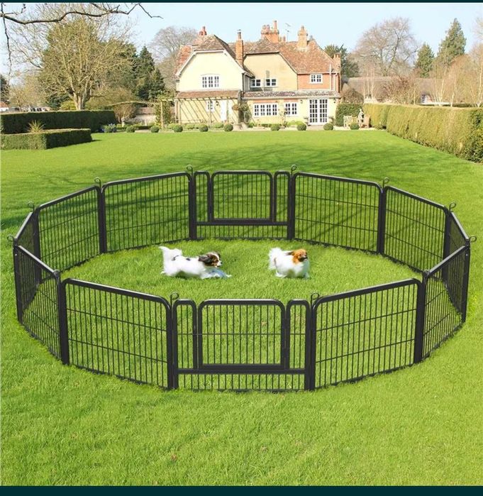 Țarc pliabil, gard decorativ(L-970cm),, 12 panouri