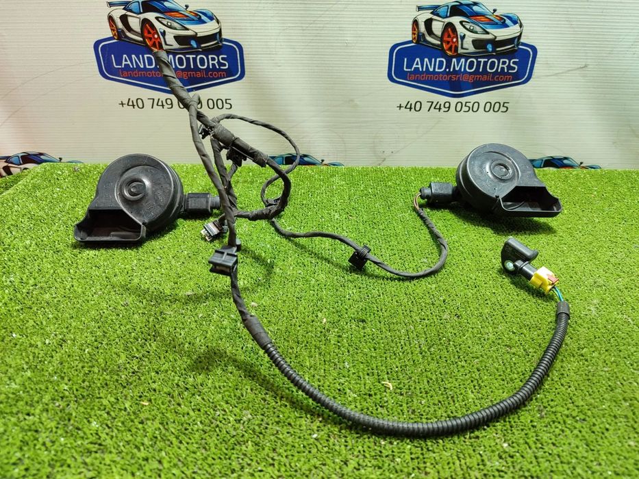 CLAXON AUDIO (2 BUC.)  SKODA OCTAVIA 3 SEDAN 1.6 DIESEL 2015 COD OEM 5Q0951221A / 5Q0951223B / 2013-2016