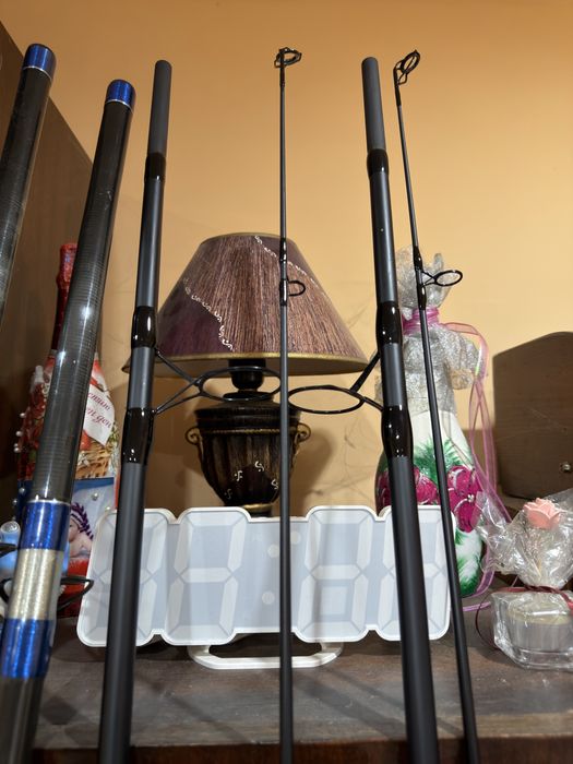 Макари Okuma и въдица Fox eos 5lb