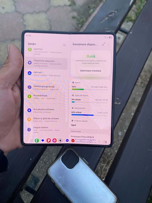 Schimb Samsung z fold 3 cu iphone