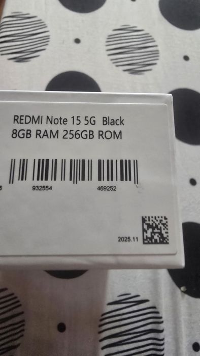 Redmi note 15 Nou 770 roni Factura fiscala 8 cu 256 giga