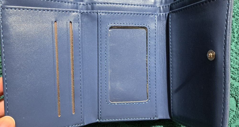 Кошелёк темно синий